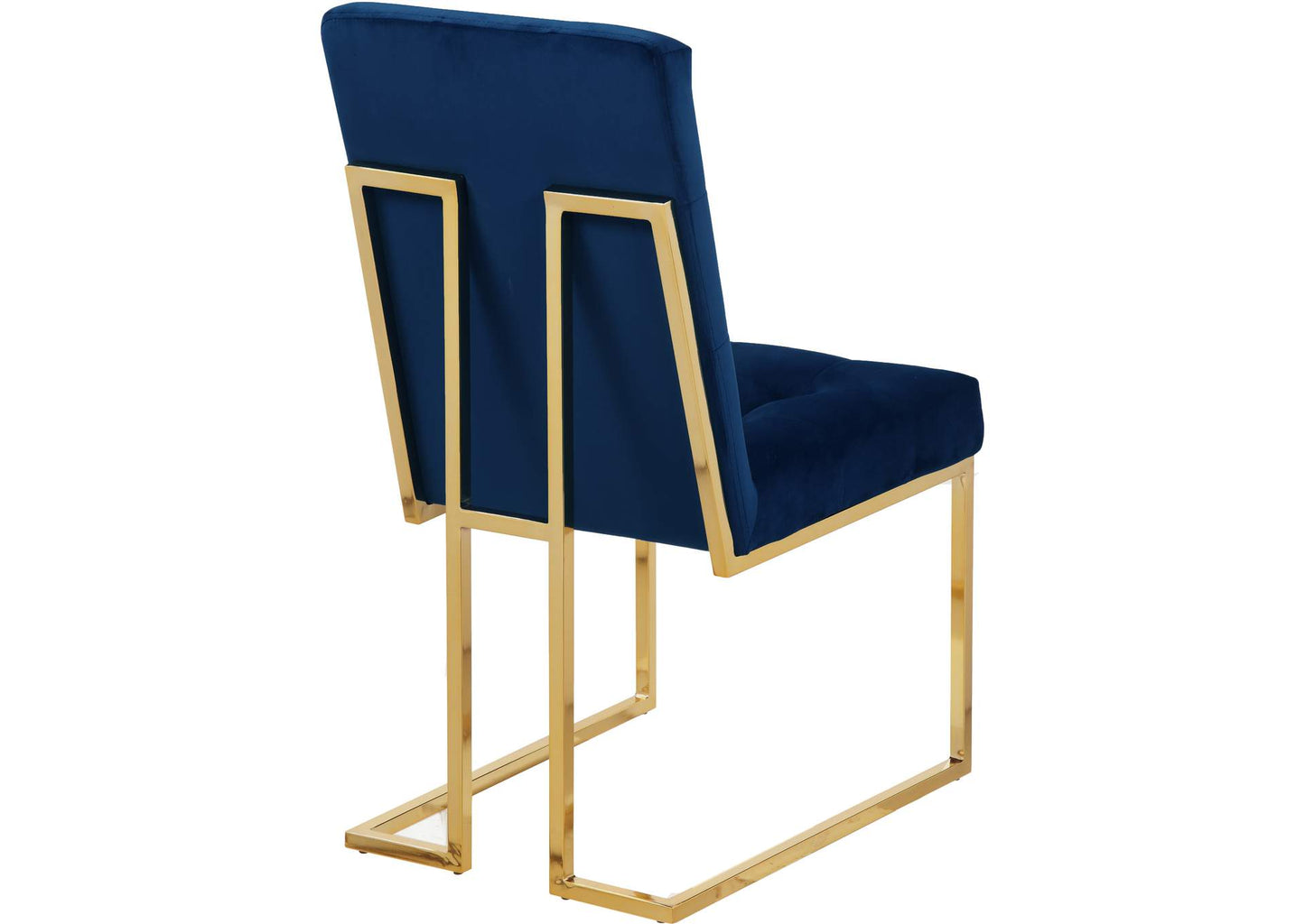 Contemporary Velvet Dining Chair