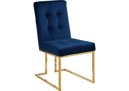 Contemporary Velvet Dining Chair