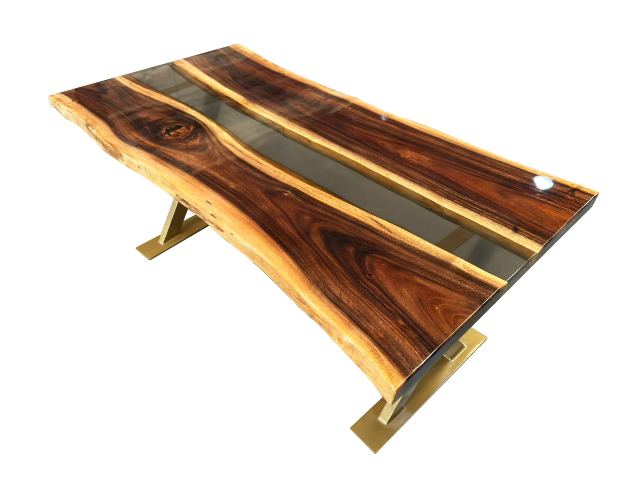 Epoxy Coffee Table White River Design