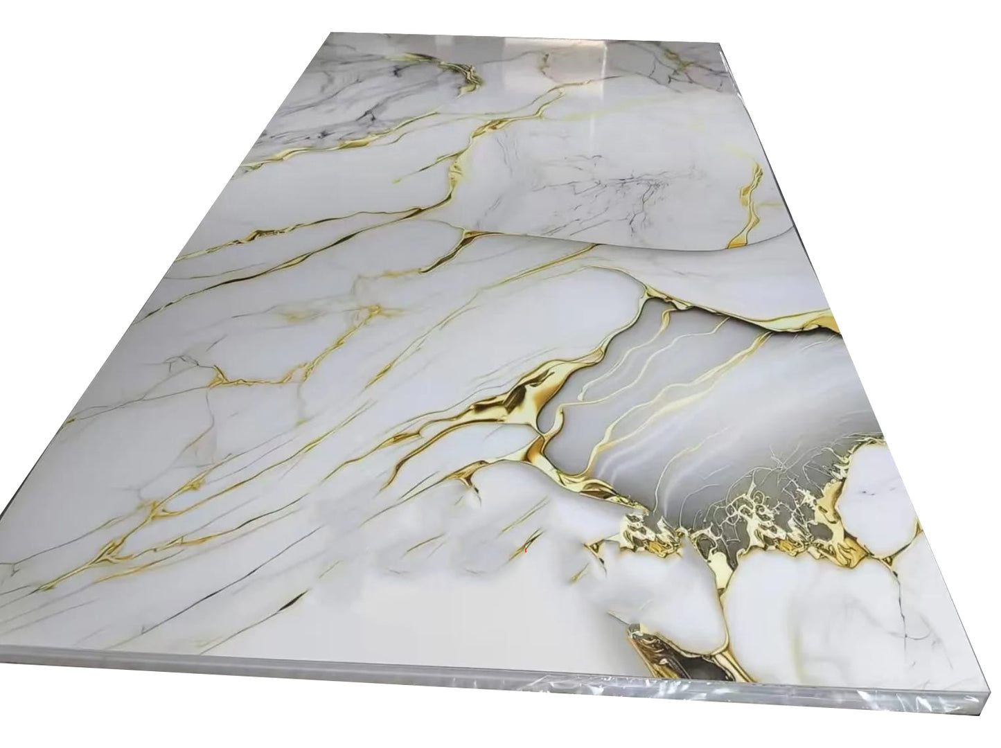 PVC Panels Gold/Grey